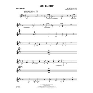 Mr. Lucky - Baritone Sax